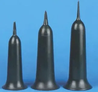 Grabvase breite Form Tulpe grün 31 cm in gold von ES Logistik