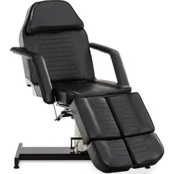 CLP Massageliege - Hydraulische Kosmetikliege Split - Massageliegen mit vielseitigen Einstellungsmöglichkeiten, ideal für Gesichts-, Ganzkörper- und Fußbehandlungen. Hohe Belastbarkeit von 400 kg und pflegeleichter Kunstlederbezug.