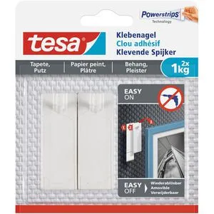 tesa Powerstripes Klebenägel für max. 1,0 kg