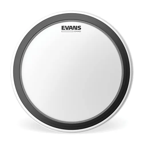 Evans BD20EMADCW Bassdrumfell 50,8 cm (20 Zoll) Coated - Premium Coated Bass Drumfell der EMAD Serie, ideal für kraftvollen Sound und einfache Stimmfähigkeit – perfekt für Drummer, die Wert auf Qualität legen.