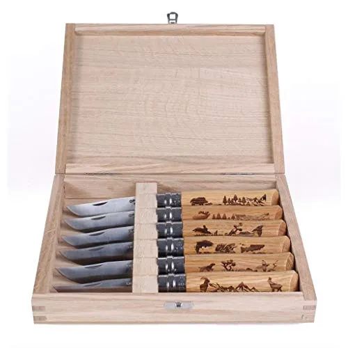 Opinel O002342 Klappmesser, Silber, 19,5 cm