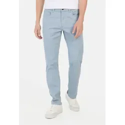 camel active 5-Pocket-Jeans Regular Fit blau 46 - Wanderhosen mit Regular Fit, aus pflegeleichter Baumwollmischung, ideal für Komfort und Bewegungsfreiheit beim Wandern.