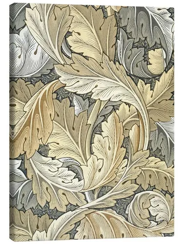Posterlounge Wandbild Akanthus, William Morris, erhältlich als Poster, Leinwandbild, Wandsticker oder Acrylglasbild