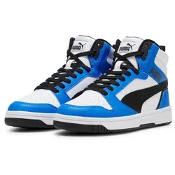 PUMA Unisex Kinder Rebound V6 Mid Jr Turnschuhe in beige von PUMA
