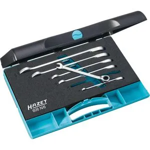 HAZET Knarren-Ring-Maulschlüssel-Satz 606N/6