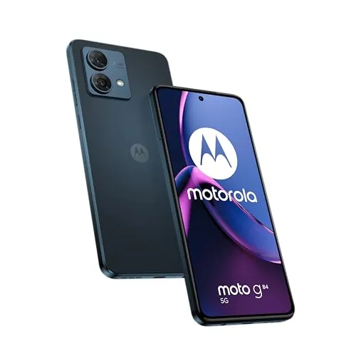 Motorola G84 5G, 12 GB RAM + 256 GB Speicher, Nachtblau