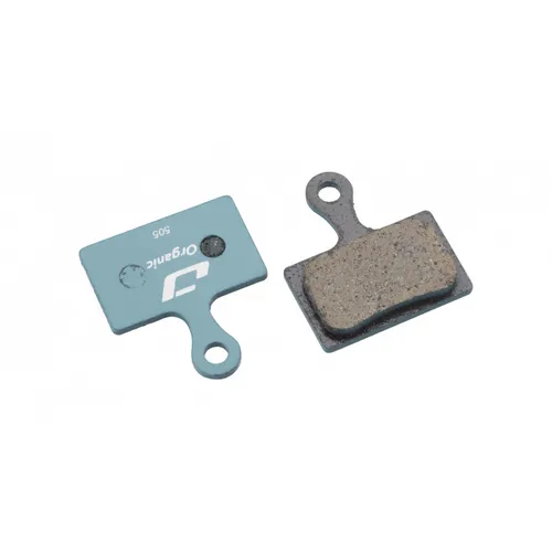 Jagwire Sport Organic Disc Brake Pad für Shimano Saint - Fahrrad-Bremsbeläge mit organischer Verbindung für exzellente Bremskraft und leises Fahren, ideal für anspruchsvolle Mountainbiker.