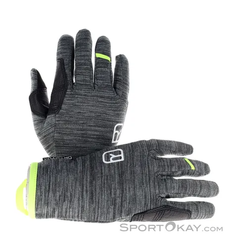 Ortovox Fleece Light Glove Herren Handschuhe in grau von ORTOVOX
