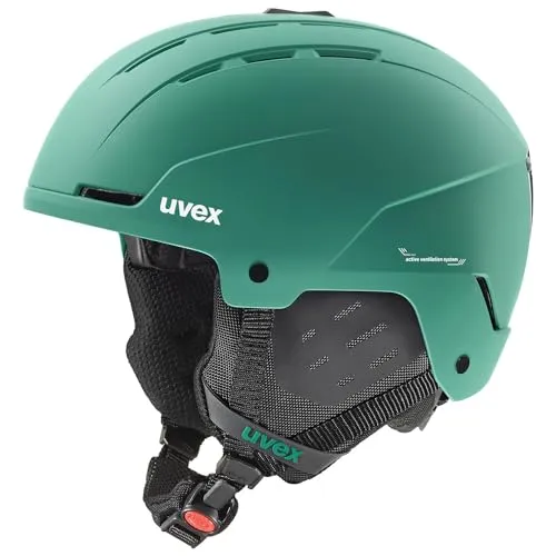 uvex Stance - robuster, effizient belüfteter Skihelm für Damen und Herren mit individueller Größenanpassung - Proton matt - 51-55 cm