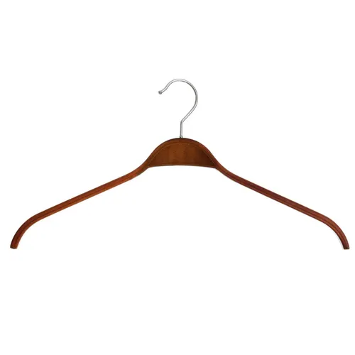 Schichtholzbügel Kleiderbügel Holzbügel Hemdbügel Bügel Wäschebügel Braun 42 cm