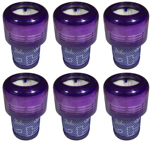 Comedes Ersatzfilter Sparset für Dyson V12 Staubsauger - Filter für Dyson V12 Modelle, HEPA-Filter für effektive Luftreinigung, waschbar und langlebig, perfekt für allergikerfreundliche Reinigung.