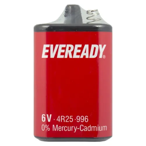 Eveready Spiralblock 4R25-Ecoli Zink Kohle 9,5 Ah