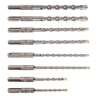 STIER Hammerbohrer-Set Premium SDS-plus 8-tlg. - Das STIER Hammerbohrer-Set Premium SDS-plus 8-tlg. ist ideal für präzise Bohrarbeiten in Beton und Mauerwerk. Mit verbesserter Kraftübertragung und verschiedenen Bohrergrößen für jeden Einsatzbereich.