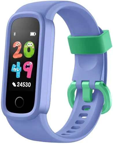 Smwarty 2.0 Smart-Watch SW039D - IP68-zertifizierte Kinder Smartwatch aus Silikon mit vielfältigen Funktionen wie Bewegungserinnerung, Schrittzähler und Anruf-Benachrichtigung. Ideal für aktive Kinder!