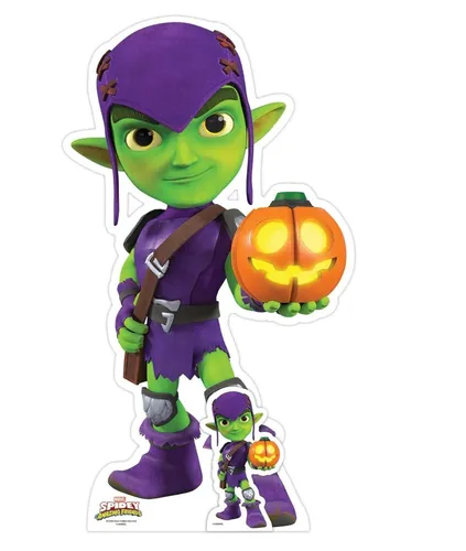 Spider-Man Pappaufsteller (Stand Up) - Spidey and His Amazing Friends Green Gobl