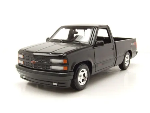 Chevrolet 454 SS Pick Up 1993 schwarz Modellauto 1:24 Maisto