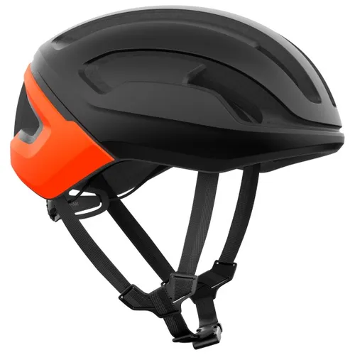 POC Omne Air MIPS Fahrradhelm in uranium black matt/fluorescent orange matt (8872) L/56-61cm