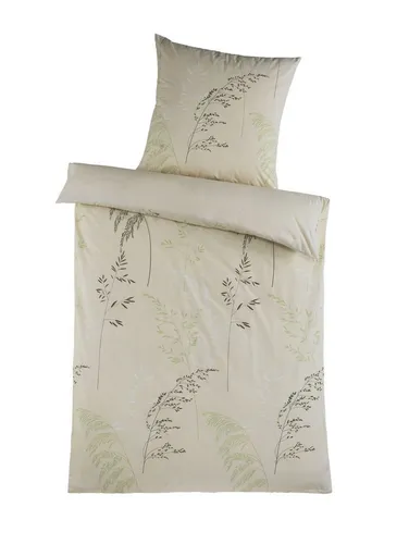 Optidream Bettwäsche Set Renforcé 135x200 Design Graciella Wende, Renforcé, 2 teilig, Sommer Geschenke Idee Frauen Männer weich sale Reißverschluss Partner