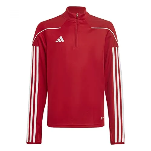 adidas Performance Fleecepullover Tiro 23 League Track Top - Fleecepullover für Kinder, ideal für intensives Training. Mit AEROREADY Technologie für trockenen Komfort und aus 100% recycelten Materialien gefertigt.