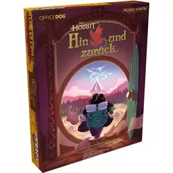 Asmodee Der Hobbit: Hin und zurück - Abenteuerliches Familienspiel - Brettspiel für 1-4 Spieler, erlebe spannende Abenteuer auf der Reise zum Einsamen Berg und besiege den Drachen Smaug! Ideal für Familienabende.