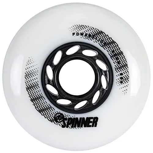 Powerslide Spinner 4er Rollenset 2022 White, 80mm/88a
