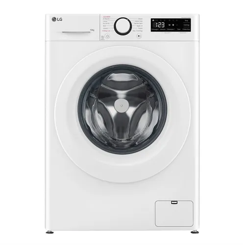 LG F4R3010NSWW Waschmaschine - Energieeffiziente 10 kg Waschmaschine mit 6 Motion Direct Drive Technologie für optimale Waschleistung und leisen Betrieb.