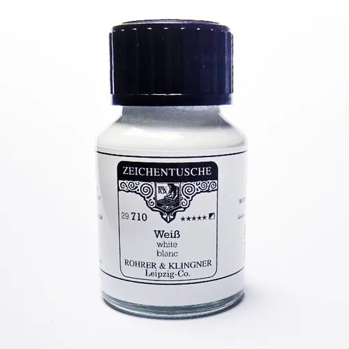  Zeichentusche Weiß 29 710 Rohrer & Klingner 50 ml 99,00€/L