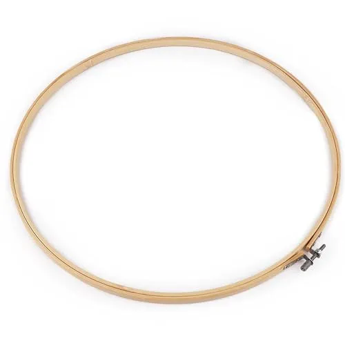 maDDma Stickrahmen Holz rund Stickring Holzstickrahmen Holzstickring Natur, Größenwahl