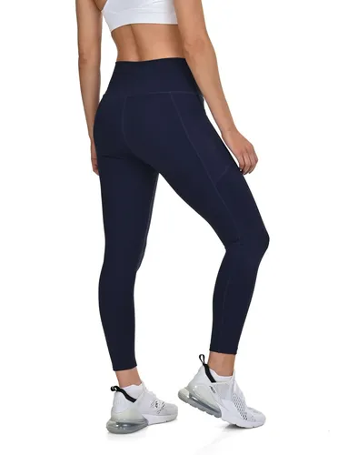 TCA Damen High Waisted 7/8 Leggings – Bauchkontrolle - Damen Yoga-Leggings mit hautfreundlichem, dehnbarem Material, das perfekten Komfort und Bewegungsfreiheit bietet. Ideal für Fitness, Yoga und Alltag, mit 2 praktischen Seitentaschen.
