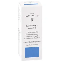 Retterspitz Erkältungstropfen 20 ML - Pflanzliches Mittel zur Unterstützung bei Erkältungen. Mit kindergesichertem Verschluss, ideal für die Anwendung zu Hause.