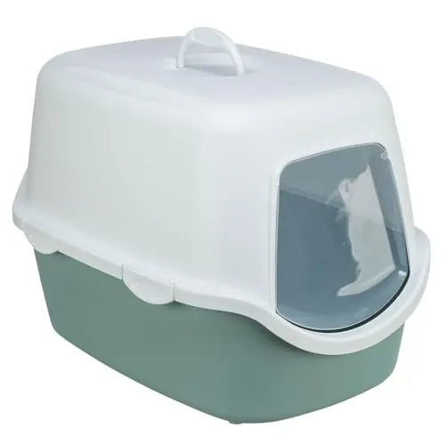 Trixie Kattenbak Vico Salie/Wit