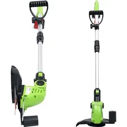 vidaXL Teleskop-Rasentrimmer 20 V mit Akkupack