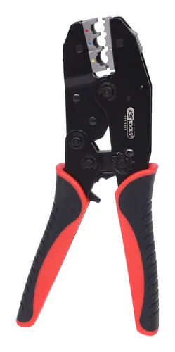 Ks Tools Crimpzangen-Set 115.1480 - Zangen Set mit hochwertiger Crimpzange für präzise Kabelverbindungen, ideal für Elektriker und DIY-Projekte.