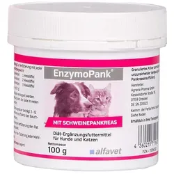 Alfavet EnzymoPank für Hunde und Katzen - Verdauungshilfen für Hunde – Unterstützt die Verdauung bei exokriner Pankreasinsuffizienz mit natürlichen Kräutern und Enzymen für eine bessere Nährstoffaufnahme.