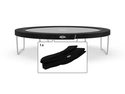 BERG Ersatzteil Schutzrand 380 cm rund schwarz - Trampolin-Zubehör mit hoher Sicherheit: Der robuste Schutzrand schützt vor Verletzungen und sorgt für ein sicheres Sprungerlebnis auf Ihrem Trampolin.