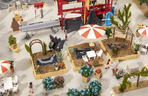 Faller 180342 Ausgestaltungs-Set Garten-Center 1:87 Spur H0 Neu