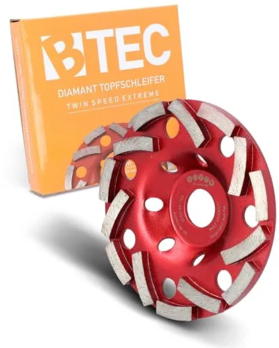 BTEC Twin Speed Extreme Diamant Schleiftopf Ø125mm