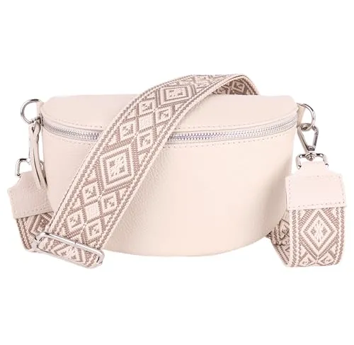 Bauchtaschen Beige von MIRROSI