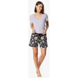 Schiesser Damen Schlafhose kurz Modal-Mix