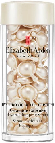 Elizabeth Arden Hyaluronic Acid + Peptides Ceramide Capsules 60 Stk. - Intensives Gesichtsserum - Gesichtsserum mit multimolekularer Hyaluronsäure für tiefenwirksame Feuchtigkeit und sichtbare Ergebnisse. Ideal für eine strahlende und jugendlich aussehende Haut.