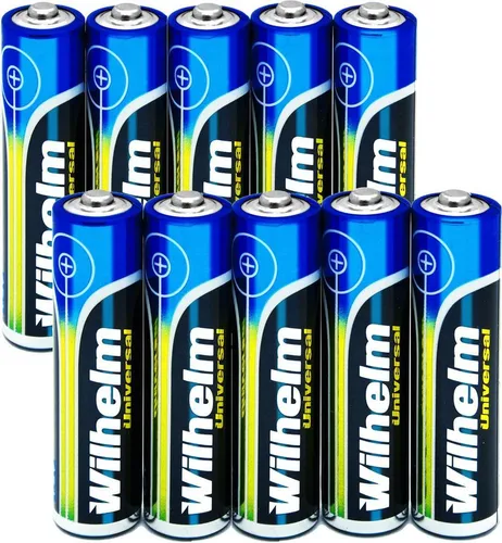 AAA Mikro Wilhelm Universal Alkaline Batterien im Shrink LR03 10