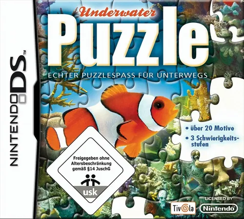Puzzle: Underwater für Nintendo DS - Fesselndes Geschicklichkeitsspiel für alle Altersgruppen, Neu & OVP, ideal für Puzzle-Fans und Nintendo DS Liebhaber.