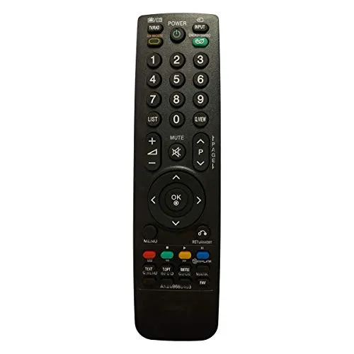 Ersatz TV Fernbedienung kompatibel mit LG AKB69680403 für AKB69680438 47LH3000 47LH3010 47LH3020 47LH3040 50PQ1000 50PQ1100 50PQ2000 50PQ200R 50PQ3000 50PQ3500 42PQ1000 42PQ1100 42PQ2000