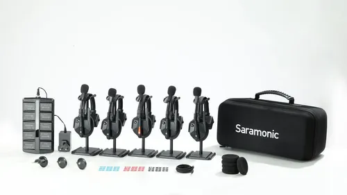 Saramonic WiTalk9 WT5S, Full Duplex Wireless Intercom Headset System