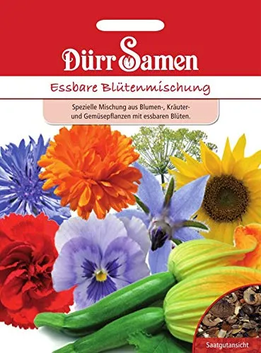 Essbare Blüten Bio Blumenmischung Samen