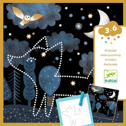 Djeco BASTELN 3-6: PRICKEN PRICKELN von Djeco