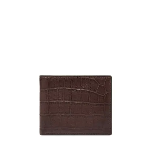 Fossil Geldbörse Bifold Large Coin Pocket aus echtem Leder von Fossil