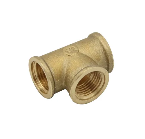 General Fittins Gewindefitting Messing T-Stück 1/2 Zoll DN15 Abzweig Abzweigung T-Verbinder Fitting