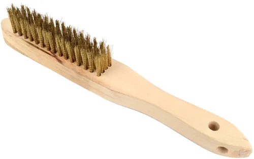 BRÜDER MANNESMANN Stahldrahtbürste 4-reihig