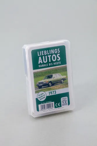 Auto Quartett 1973 Baujahr Geburtsjahr 53. Geburtstag Geschenk Spielkarten Neu